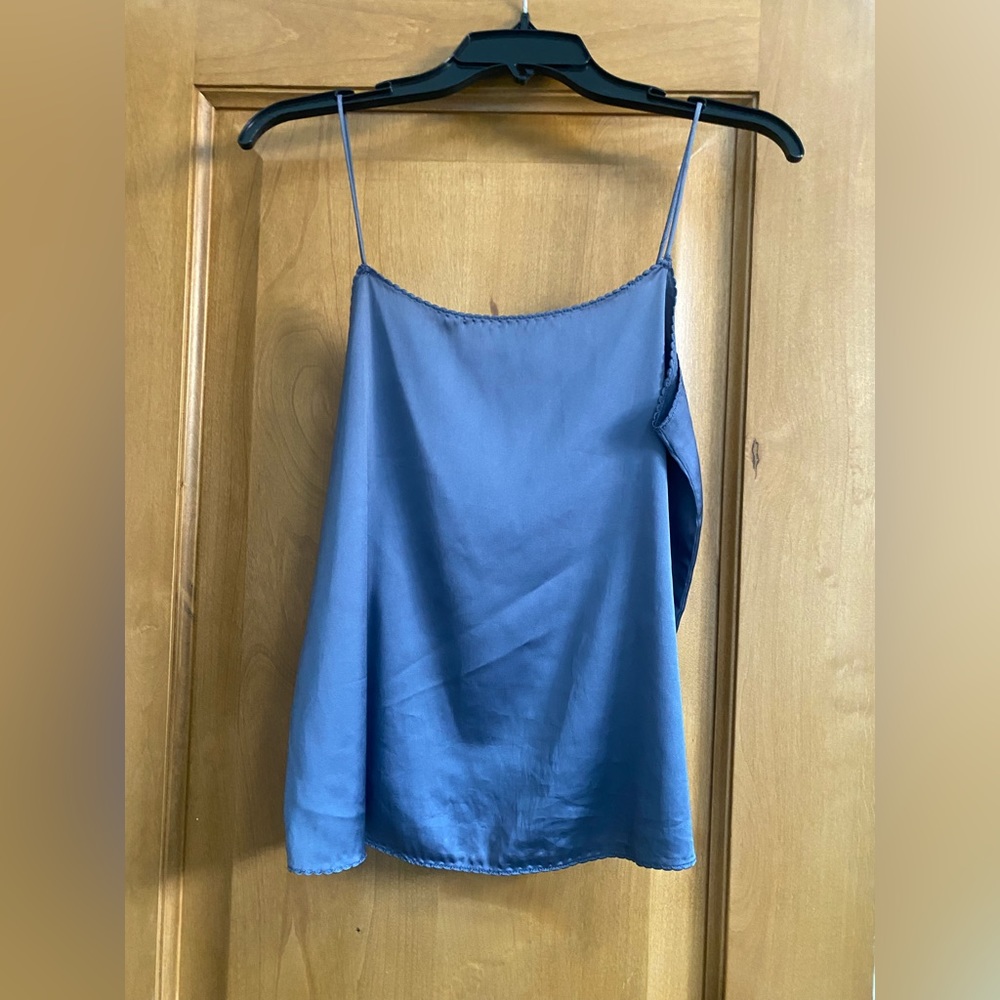 Urban Outfitters Silk Grey Top